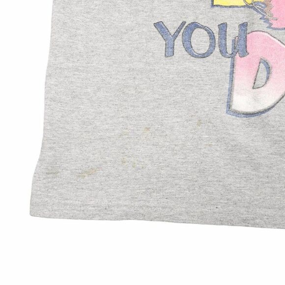 Vintage Taz Looney Tunes T Shirt Mens Size XL Gray 90s Shop She Devil Made In US - Picture 5 of 8